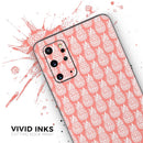 Tropical Summer Pineapple v2 - Premium Vinyl Skin Decal for Samsung Galaxy S25 Ultra, S24, S23, S22 & All Galaxy S Models