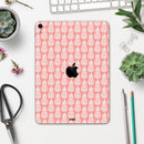 Tropical Summer Pineapple v2 - Full Body Skin Decal for the Apple iPad Pro 12.9", 11", 10.5", 9.7", Air or Mini (All Models Available)