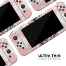 Tropical Summer Pink Pineapple v1 // Skin Decal Wrap Kit for Nintendo Switch Console & Dock, Joy-Cons, Pro Controller, Lite, 3DS XL, 2DS XL, DSi, or Wii - Vinyl Skin Wrap for Nintendo Switch 2, OLED, Lite, Pro Controller, Wii & Classic Handhelds