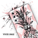 Tropical Summer Pink Pineapple v1 - Skin-Kit for the Samsung Galaxy S-Series S20, S20 Plus, S20 Ultra , S10 & others (All Galaxy Devices Available)