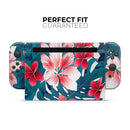 Tropical Summer Vivid Floral // Skin Decal Wrap Kit for Nintendo Switch Console & Dock, Joy-Cons, Pro Controller, Lite, 3DS XL, 2DS XL, DSi, or Wii - Vinyl Skin Wrap for Nintendo Switch 2, OLED, Lite, Pro Controller, Wii & Classic Handhelds