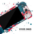 Tropical Summer Vivid Floral // Skin Decal Wrap Kit for Nintendo Switch Console & Dock, Joy-Cons, Pro Controller, Lite, 3DS XL, 2DS XL, DSi, or Wii - Vinyl Skin Wrap for Nintendo Switch 2, OLED, Lite, Pro Controller, Wii & Classic Handhelds