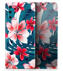 Tropical Summer Vivid Floral - Premium Vinyl Skin Decal for Samsung Galaxy S25 Ultra, S24, S23, S22 & All Galaxy S Models
