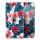 Tropical Summer Vivid Floral - Protective Skin Wrap & Decal – Compatible with iPhone SE to iPhone 17 Pro Max (All Models)