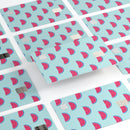 Tropical Summer WaterMelins v1 - Premium Protective Decal Skin-Kit for the Apple Credit Card