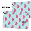 Tropical Summer WaterMelins v1 - Premium Protective Decal Skin-Kit for the Apple Credit Card