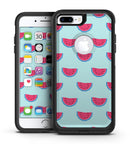 Tropical Summer WaterMelins v1 - iPhone 7 or 7 Plus Commuter Case Skin Kit