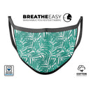 Tropical Summer v1 - Made in USA Mouth Cover Unisex Anti-Dust Cotton Blend Reusable & Washable Face Mask with Adjustable Sizing for Adult or Child