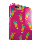 Tropical Twist Drinks v16 iPhone 6/6s or 6/6s Plus 2-Piece Hybrid INK-Fuzed Case