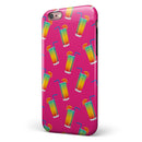 Tropical Twist Drinks v16 iPhone 6/6s or 6/6s Plus 2-Piece Hybrid INK-Fuzed Case