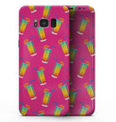 Tropical Twist Drinks v16 - Samsung Galaxy S8 Full-Body Skin Kit