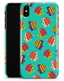 Tropical Twist Fishies v12 - iPhone X Clipit Case