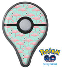 Tropical Twist Flamingos v7 Pokémon GO Plus Vinyl Protective Decal Skin Kit