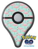 Tropical Twist Flamingos v7 Pokémon GO Plus Vinyl Protective Decal Skin Kit