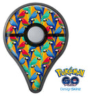 Tropical Twist Parrots v2 Pokémon GO Plus Vinyl Protective Decal Skin Kit