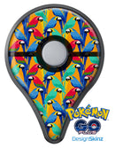Tropical Twist Parrots v2 Pokémon GO Plus Vinyl Protective Decal Skin Kit