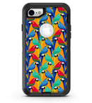 Tropical Twist Parrots v2 2 - iPhone 7 or 8 OtterBox Case & Skin Kits