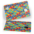 Tropical Twist Parrots v2 - Premium Protective Decal Skin-Kit for the Apple Credit Card