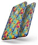 Tropical Twist Parrots v2 - Skin-kit for the iPhone 8 or 8 Plus