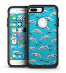 Tropical Twist v13 - iPhone 7 or 7 Plus Commuter Case Skin Kit