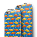 Tropical Twist v14 iPhone 6/6s or 6/6s Plus 2-Piece Hybrid INK-Fuzed Case