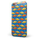 Tropical Twist v14 iPhone 6/6s or 6/6s Plus 2-Piece Hybrid INK-Fuzed Case