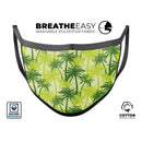 Tropical Twist v6 - Made in USA Mouth Cover Unisex Anti-Dust Cotton Blend Reusable & Washable Face Mask with Adjustable Sizing for Adult or Child