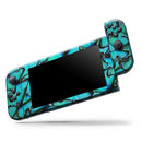 Turquoise Butterfly Bundle // Skin Decal Wrap Kit for Nintendo Switch Console & Dock, Joy-Cons, Pro Controller, Lite, 3DS XL, 2DS XL, DSi, or Wii - Vinyl Skin Wrap for Nintendo Switch 2, OLED, Lite, Pro Controller, Wii & Classic Handhelds