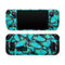 Turquoise Butterfly Bundle // Full Body Skin Decal Wrap Kit for the Steam Deck handheld gaming computer