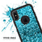 Turquoise Glimmer - Skin Kit for the iPhone OtterBox Cases