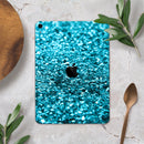 Turquoise Glimmer - Full Body Skin Decal for the Apple iPad Pro 12.9", 11", 10.5", 9.7", Air or Mini (All Models Available)