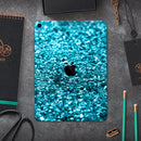 Turquoise Glimmer - Full Body Skin Decal for the Apple iPad Pro 12.9", 11", 10.5", 9.7", Air or Mini (All Models Available)