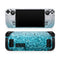 Turquoise & Silver Glimmer Fade // Full Body Skin Decal Wrap Kit for the Steam Deck handheld gaming computer
