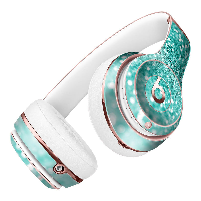 Turquoise Unfoced Glimmer Full-Body Skin Kit for the Beats by Dre Solo 3 Wireless Headphones
