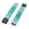 Turquoise Unfoced Glimmer - Premium Decal Protective Skin-Wrap Sticker compatible with the Juul Labs vaping device