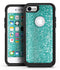 Turquoise Unfoced Glimmer - iPhone 7 or 8 OtterBox Case & Skin Kits