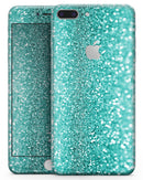 Turquoise Unfoced Glimmer - Skin-kit for the iPhone 8 or 8 Plus