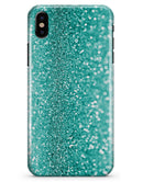Turquoise Unfoced Glimmer - iPhone X Clipit Case