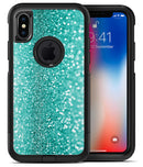 Turquoise Unfoced Glimmer - iPhone X OtterBox Case & Skin Kits