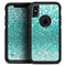 Turquoise Unfocused Glimmer - Skin Kit for the iPhone OtterBox Cases