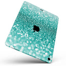 Turquoise Unfocused Glimmer - Full Body Skin Decal for the Apple iPad Pro 12.9", 11", 10.5", 9.7", Air or Mini (All Models Available)