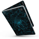 MacBook Pro with Touch Bar Skin Kit - Turquoise_and_Black_Geometric_Triangles-MacBook_13_Touch_V6.jpg?