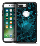 Turquoise and Black Geometric Triangles - iPhone 7 Plus/8 Plus OtterBox Case & Skin Kits