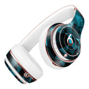 Turquoise and Black Geometric Triangles Full-Body Skin Kit for the Beats by Dre Solo 3 Wireless Headphones