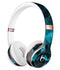 Turquoise and Black Geometric Triangles Full-Body Skin Kit for the Beats by Dre Solo 3 Wireless Headphones