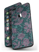 Turquoise_and_Burgundy_Floral_Velvet_v2_-_iPhone_7_Plus_-_FullBody_4PC_v4.jpg
