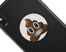 Uh Oh Poo Emoticon Emoji - Skin Kit for PopSockets and other Smartphone Extendable Grips & Stands