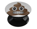 Uh Oh Poo Emoticon Emoji - Skin Kit for PopSockets and other Smartphone Extendable Grips & Stands