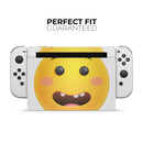 Uhh Friendly Emoticons // Skin Decal Wrap Kit for Nintendo Switch Console & Dock, Joy-Cons, Pro Controller, Lite, 3DS XL, 2DS XL, DSi, or Wii - Vinyl Skin Wrap for Nintendo Switch 2, OLED, Lite, Pro Controller, Wii & Classic Handhelds
