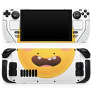 Uhh Friendly Emoticons // Full Body Skin Decal Wrap Kit for the Steam Deck handheld gaming computer